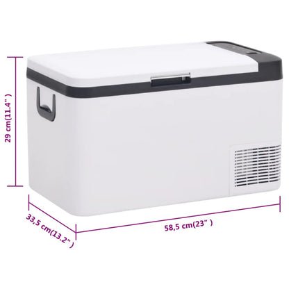 Borsa Frigo con Manico Nera e Bianca 18 L in PP e PE | homemem39