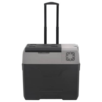Borsa Frigo con Manico e Ruote Nera e Grigia 40 L Polipropilene | homemem39