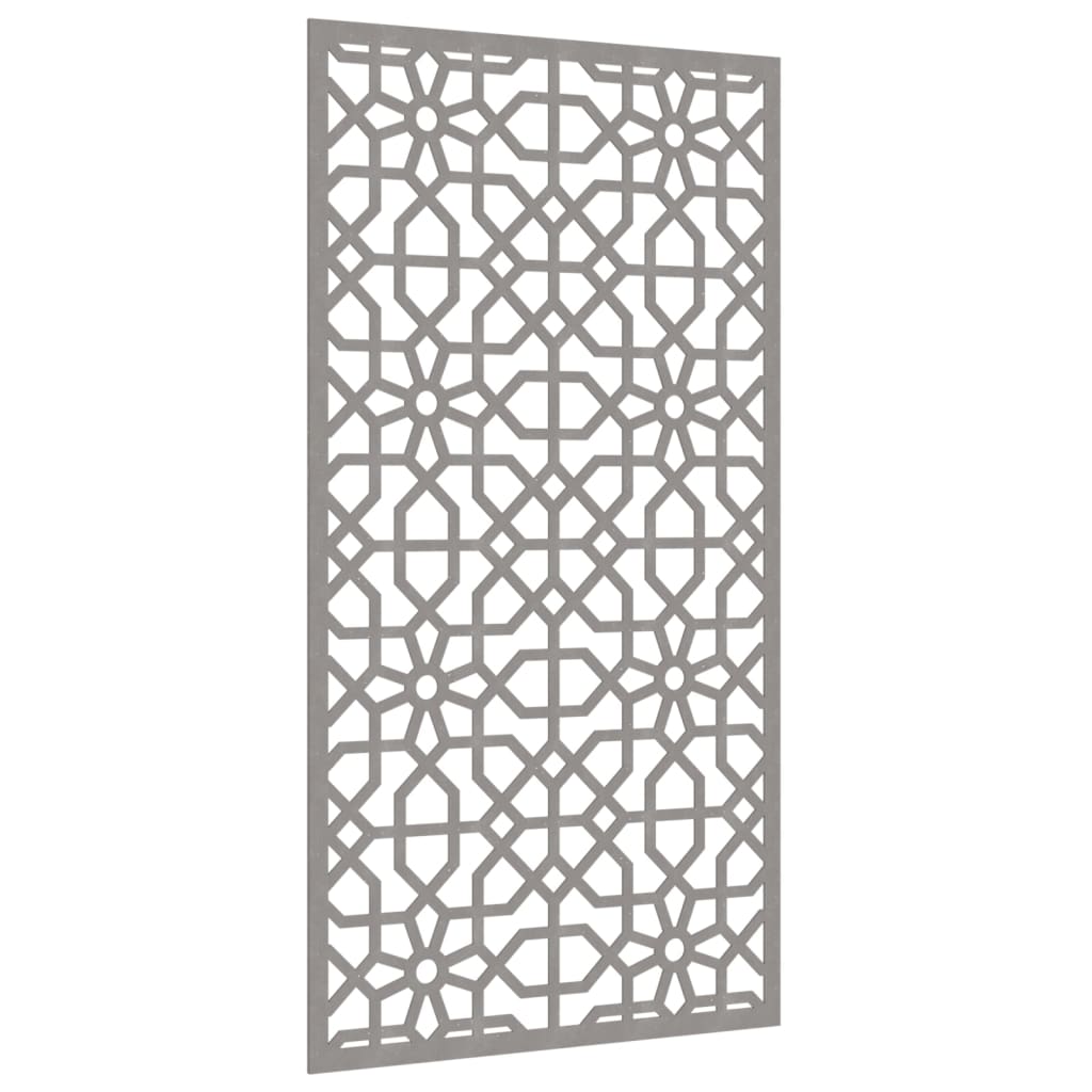 Decorazione Muro da Giardino 105x55 cm Moresco Acciaio Corten - homemem39
