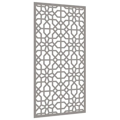 Decorazione Muro da Giardino 105x55 cm Moresco Acciaio Corten - homemem39
