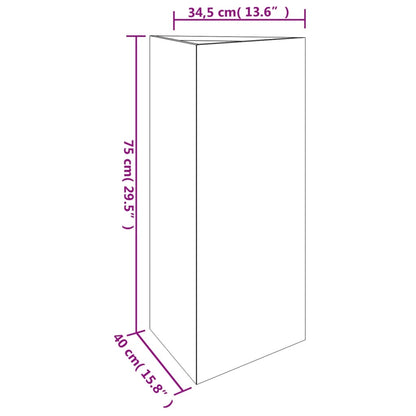 Fioriera da Giardino 40x34,5x75 cm in Acciaio Corten - homemem39