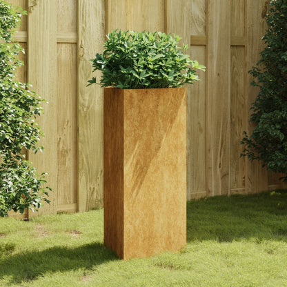 Fioriera da Giardino 40x34,5x75 cm in Acciaio Corten - homemem39