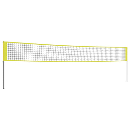 Rete da Pallavolo Gialla e Nera 823x244 cm Tessuto PE | homemem39