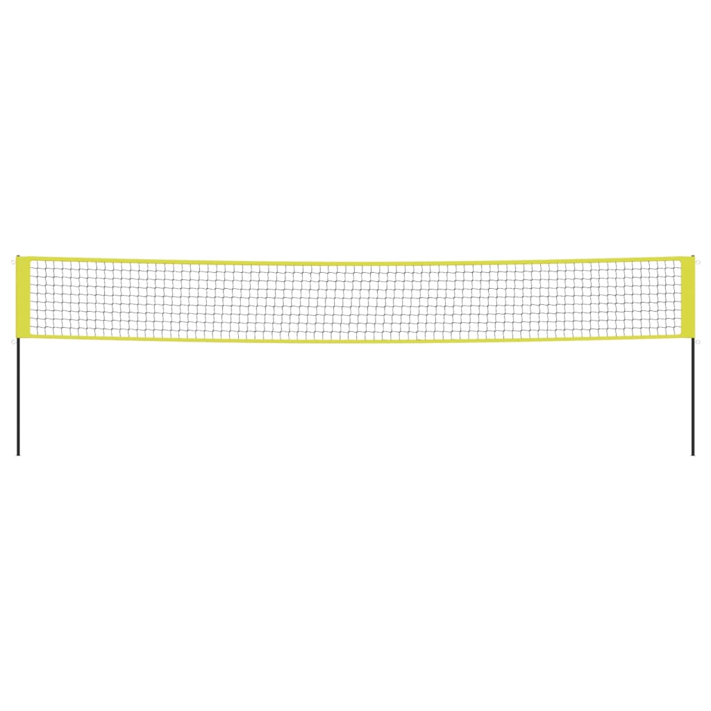 Rete da Pallavolo Gialla e Nera 823x244 cm Tessuto PE | homemem39