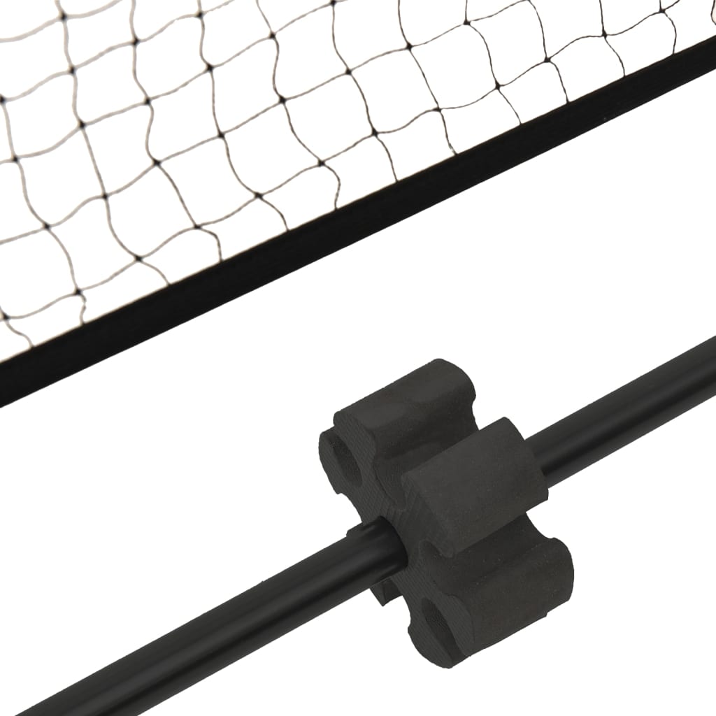 Rete da Tennis Nera e Rossa 400x100x87 cm in Poliestere | homemem39