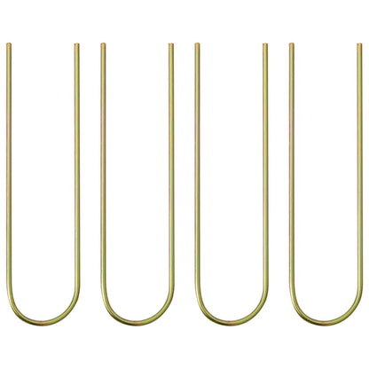 Rete Rimbalzante da Calcio Nera Gialla 183x85x120cm Poliestere - homemem39