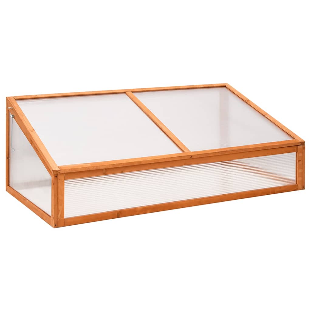 Orange Greenhouse 110x58.5x39 cm Fir Wood