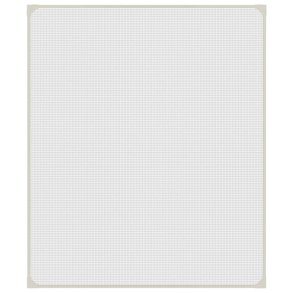 Zanzariera Magnetica per Finestre Bianca 100x120 cm