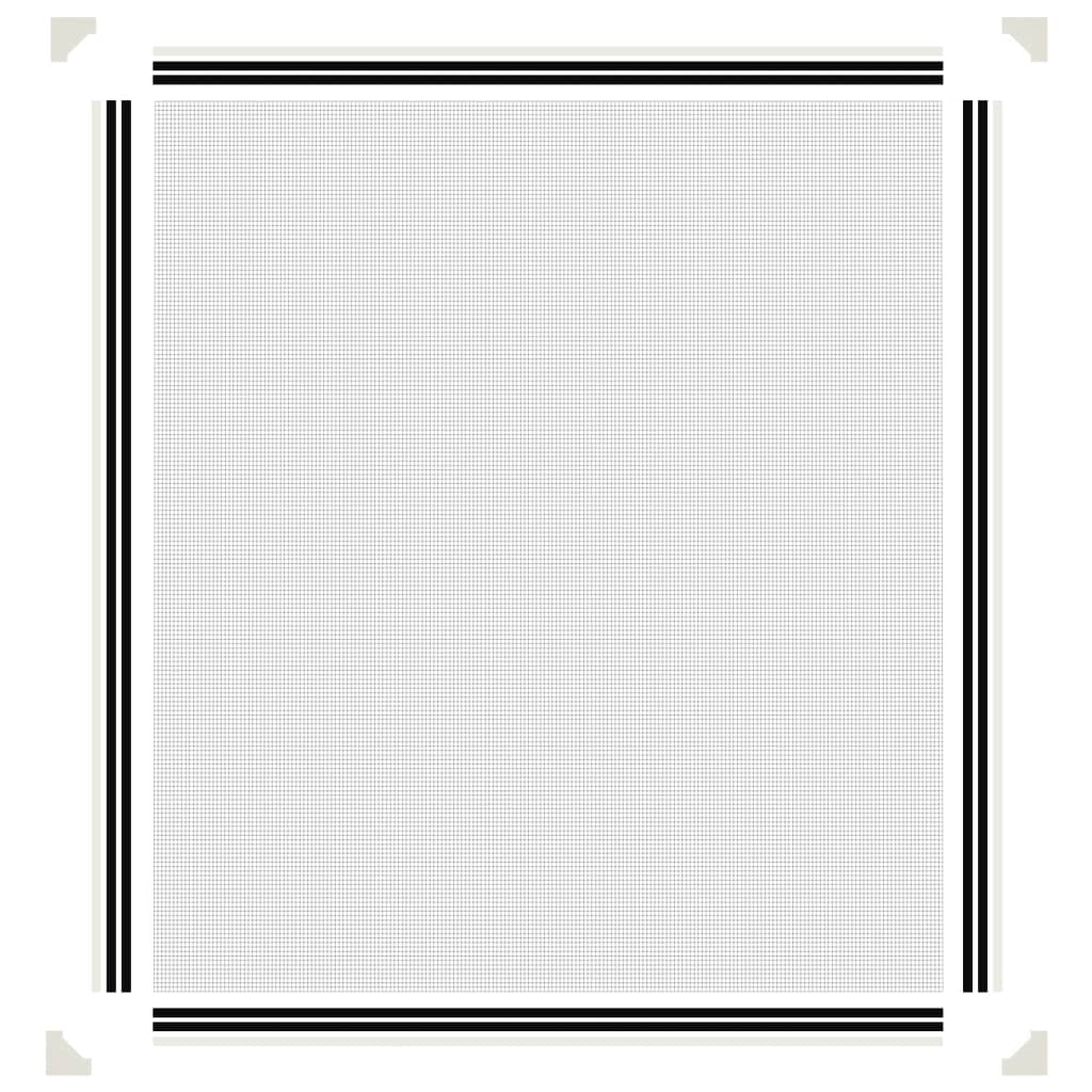 Zanzariera Magnetica per Finestre Bianca 120x140 cm