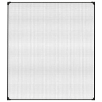 Zanzariera Magnetica per Finestre Antracite 130x150 cm