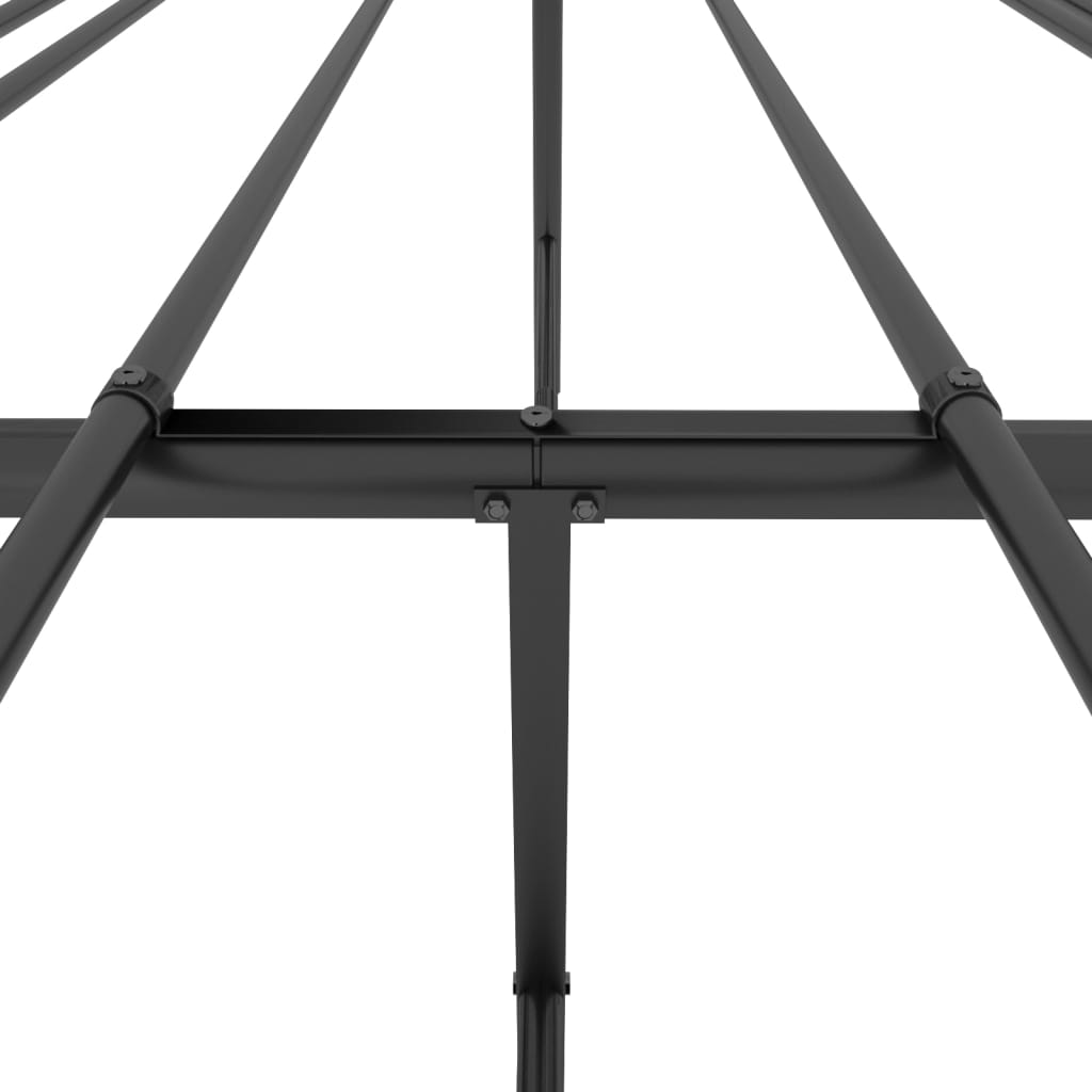 Giroletto in Metallo Nero 150x200 cm | homemem39