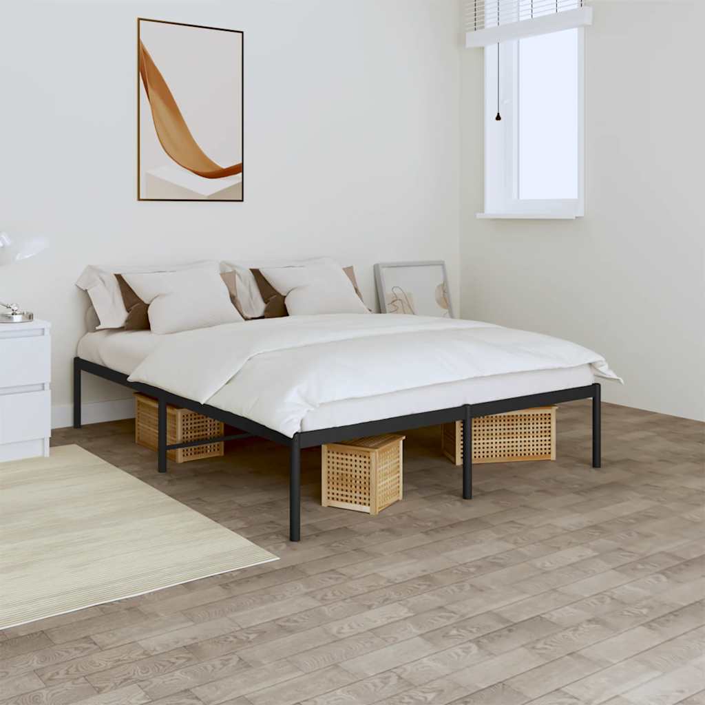 Giroletto in Metallo Nero 160x200 cm | homemem39