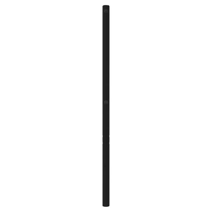 Testiera di Ricambio in Metallo Nero 120 cm