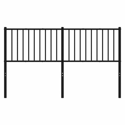 Testiera di Ricambio in Metallo Nero 160 cm