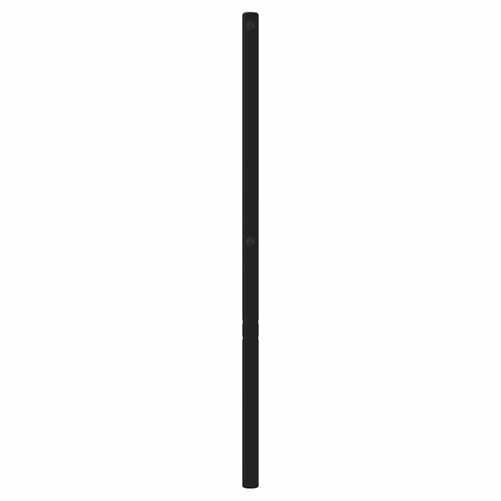 Testiera di Ricambio in Metallo Nero 160 cm