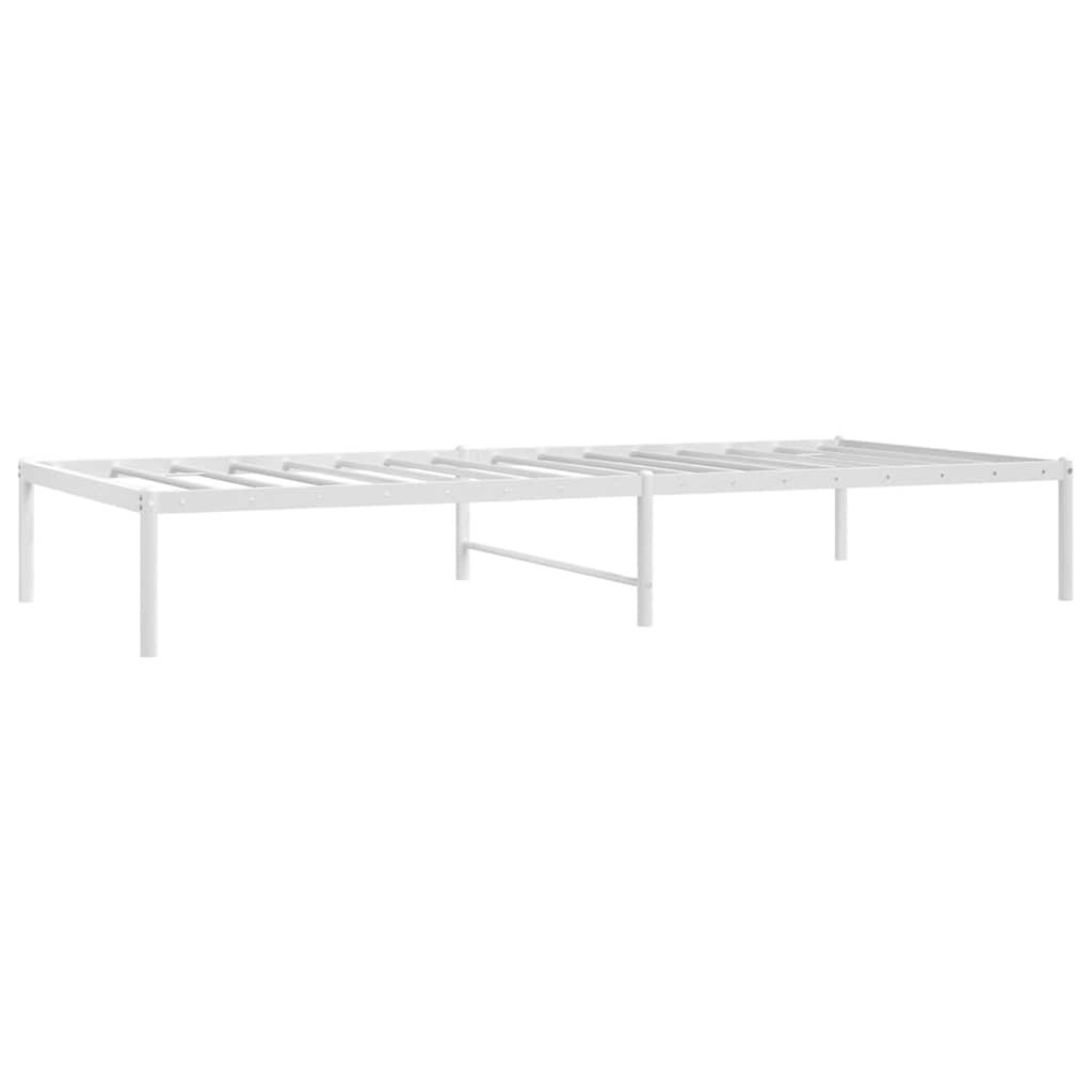 Giroletto in Metallo Bianco 90x200 cm | homemem39