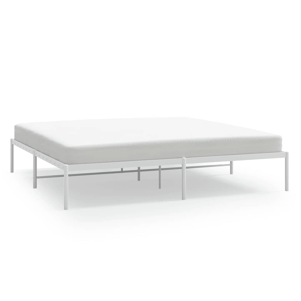 Giroletto Metallo Bianco 183x213 cm | homemem39