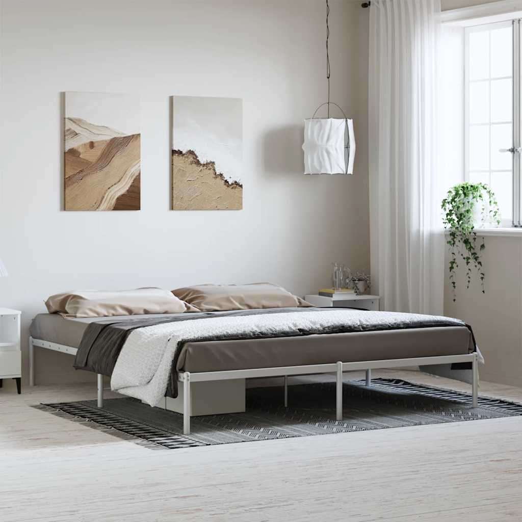Giroletto Metallo Bianco 183x213 cm | homemem39