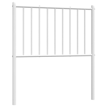 Testiera di Ricambio in Metallo Bianco 75 cm