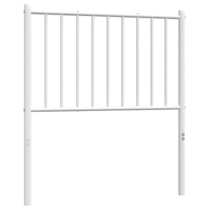 Testiera di Ricambio in Metallo Bianco 75 cm