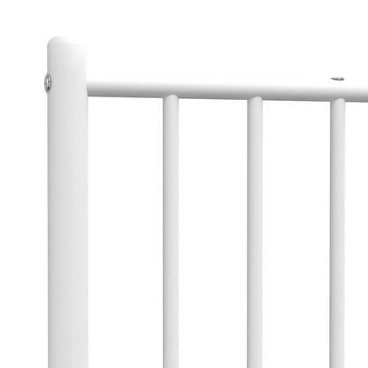 Testiera di Ricambio in Metallo Bianco 75 cm