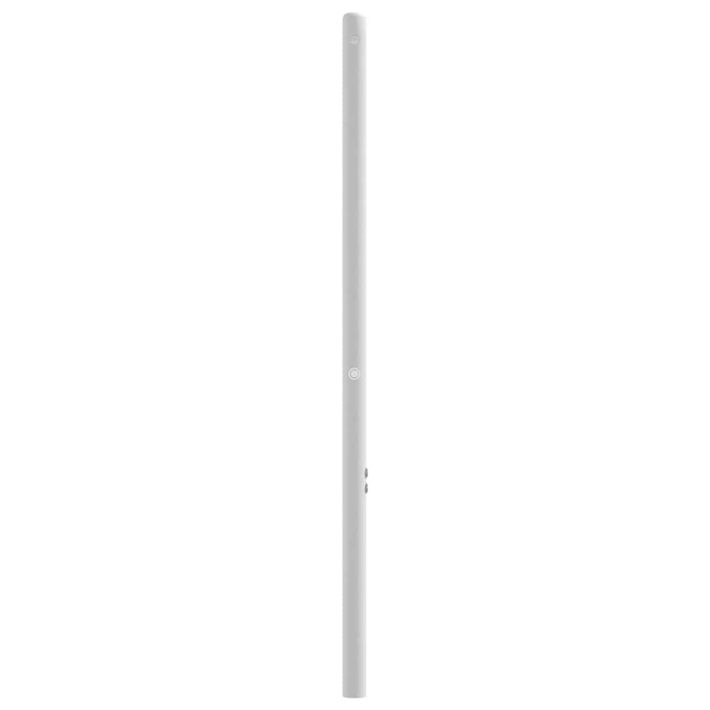 Testiera di Ricambio in Metallo Bianco 80 cm