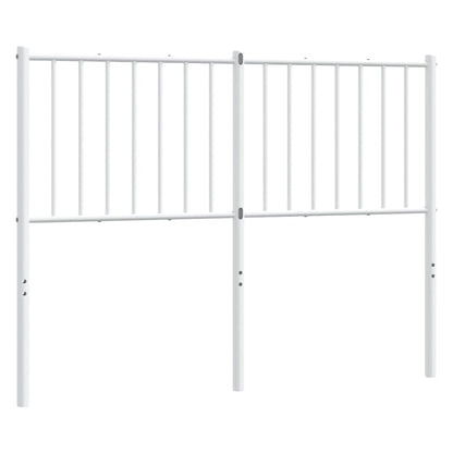 Testiera di Ricambio in Metallo Bianco 120 cm