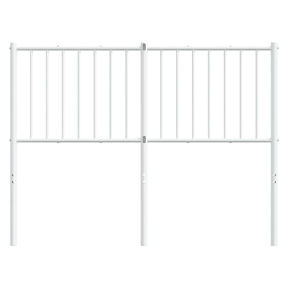 Testiera di Ricambio in Metallo Bianco 120 cm