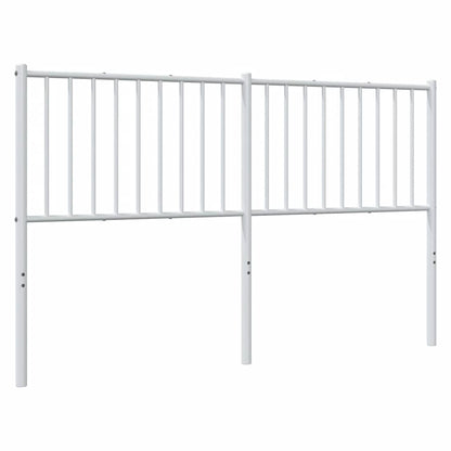 Testiera di Ricambio in Metallo Bianco 160 cm