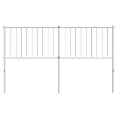 Testiera di Ricambio in Metallo Bianco 160 cm