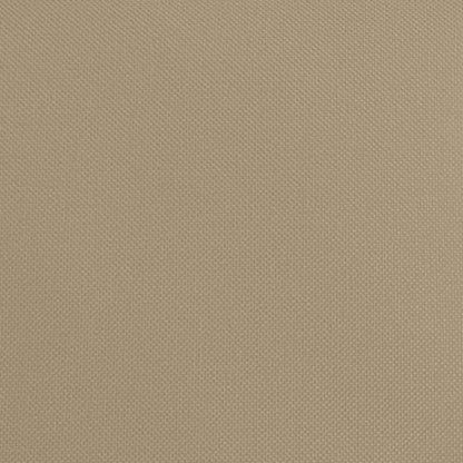 Lettino Prendisole Pieghevole Tortora Tessuto Oxford e Acciaio - homemem39