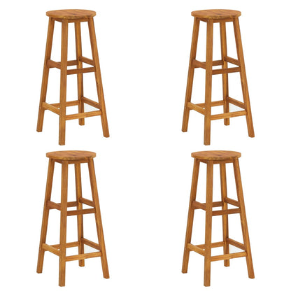 Set da Bar da Giardino 5 pz in Legno Massello di Acacia | homemem39