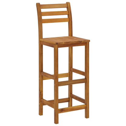 Set da Bar da Giardino 5 pz in Legno Massello di Acacia | homemem39