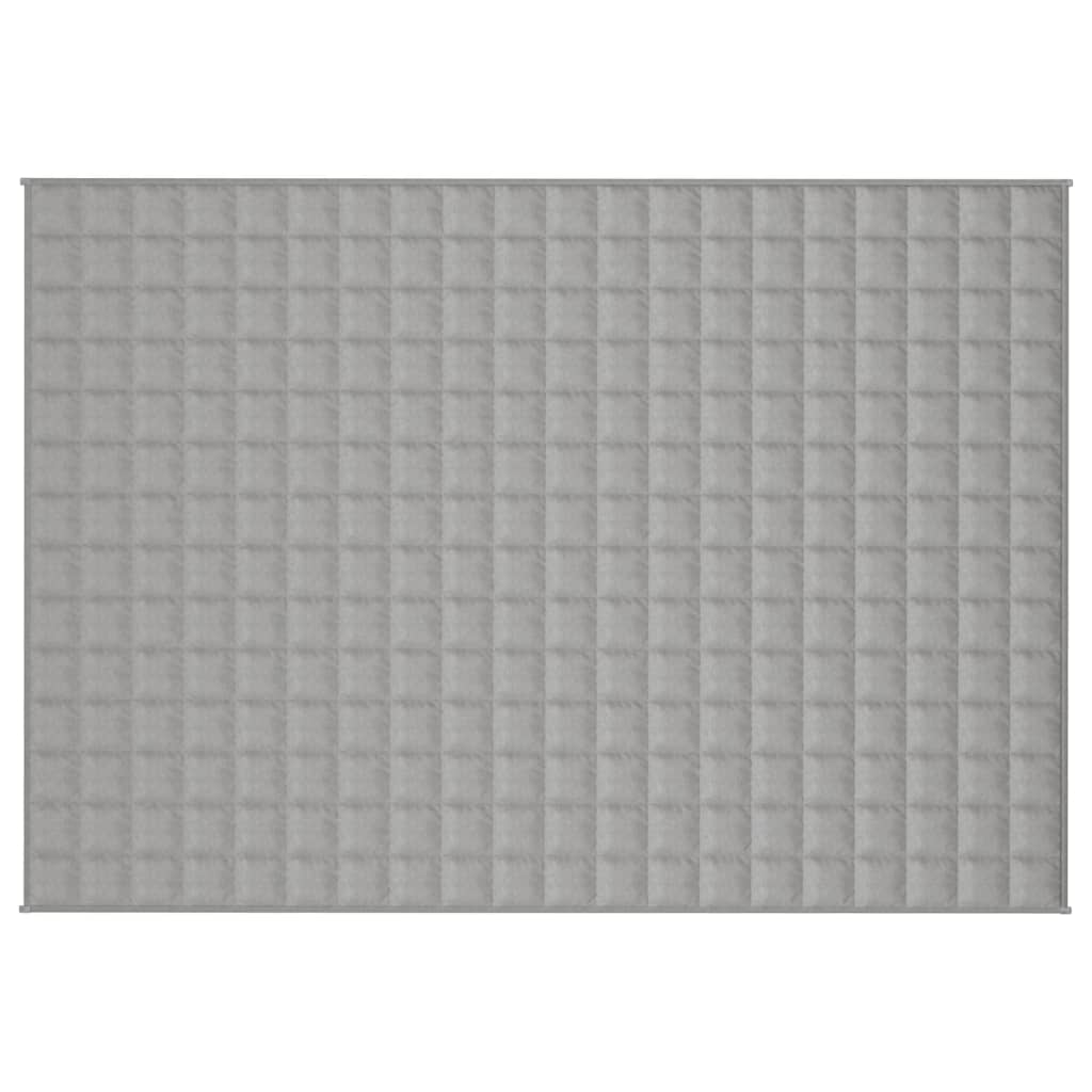 Coperta Ponderata Grigia 135x200 cm 10 kg Tessuto | homemem39