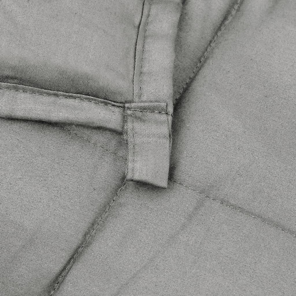 Coperta Ponderata Grigia 135x200 cm 10 kg Tessuto | homemem39