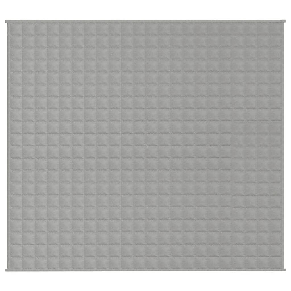 Coperta Ponderata Grigia 200x220 cm 9 kg Tessuto - homemem39