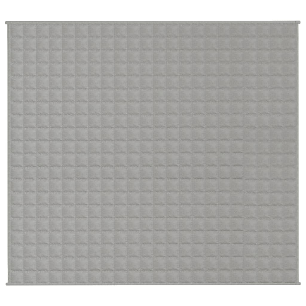 Coperta Ponderata Grigia 200x220 cm 13 kg Tessuto