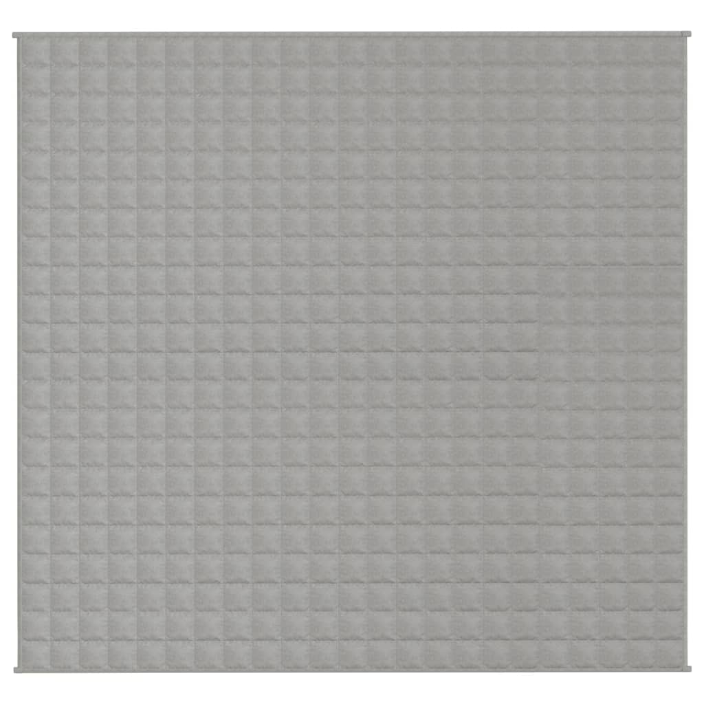 Coperta Ponderata Grigia 220x230 cm 15 kg Tessuto - homemem39