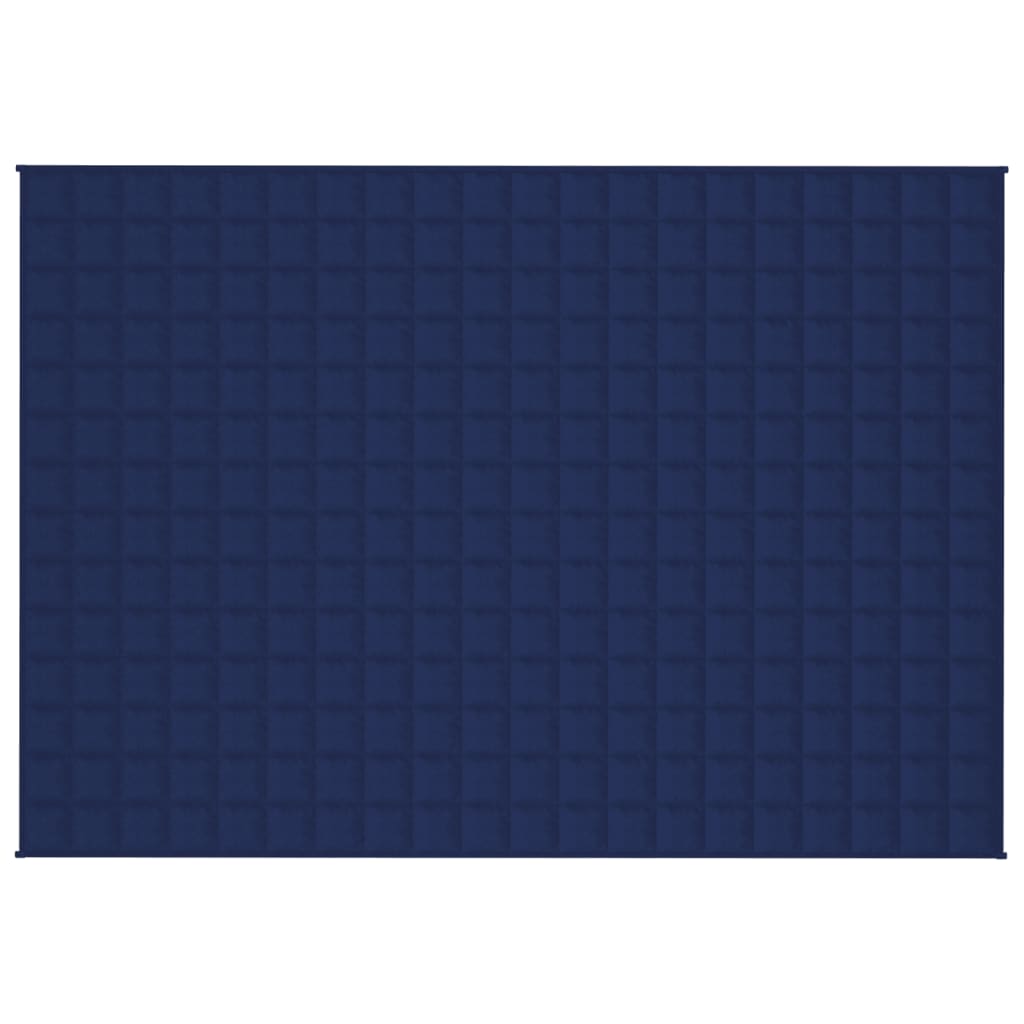 Coperta Ponderata Blu 140x200 cm 6 kg Tessuto - homemem39