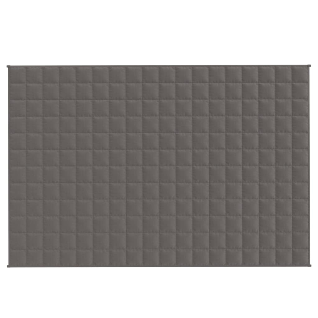 Coperta Ponderata Grigia 122x183 cm 5 kg in Tessuto | homemem39