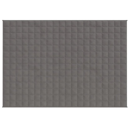 Coperta Ponderata Grigia 152x203 cm 7 kg Tessuto | homemem39