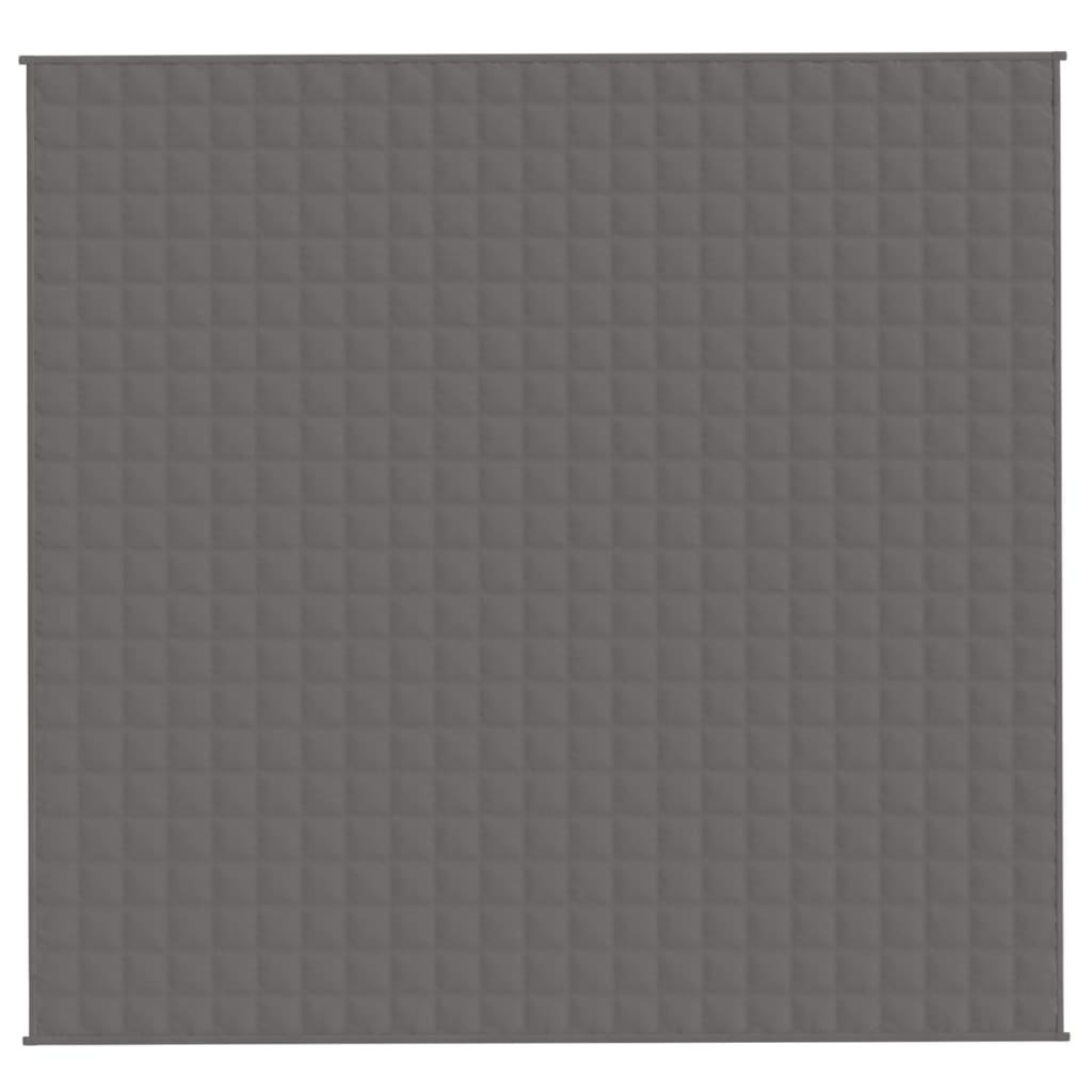 Coperta Ponderata Grigia 220x240 cm 15 kg Tessuto | homemem39