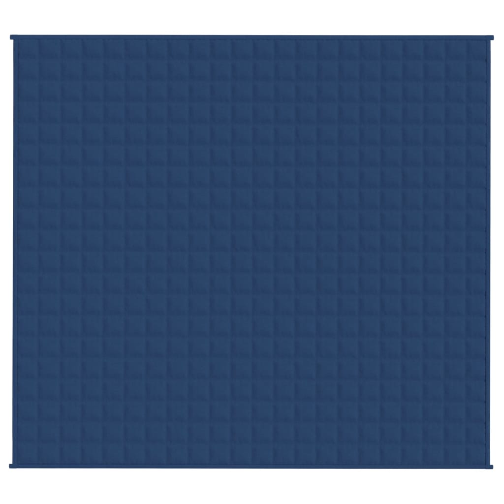 Coperta Ponderata Blu 200x220 cm 13 kg Tessuto - homemem39