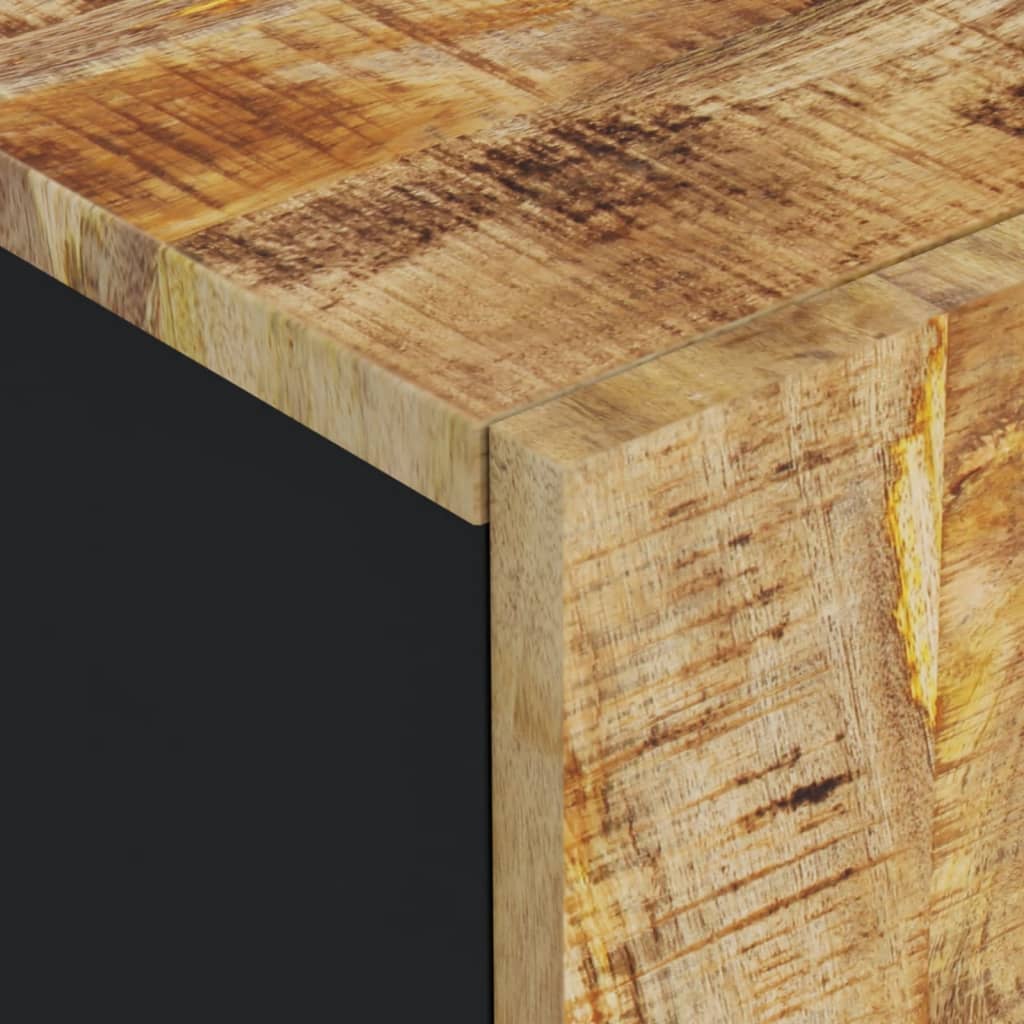 Mobile Lavabo 62x33x58cm Legno Massello Mango Legno Multistrato | homemem39