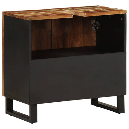 Mobile Lavabo 62x33x58 cm Legno Massello Recupero e Multistrato | homemem39