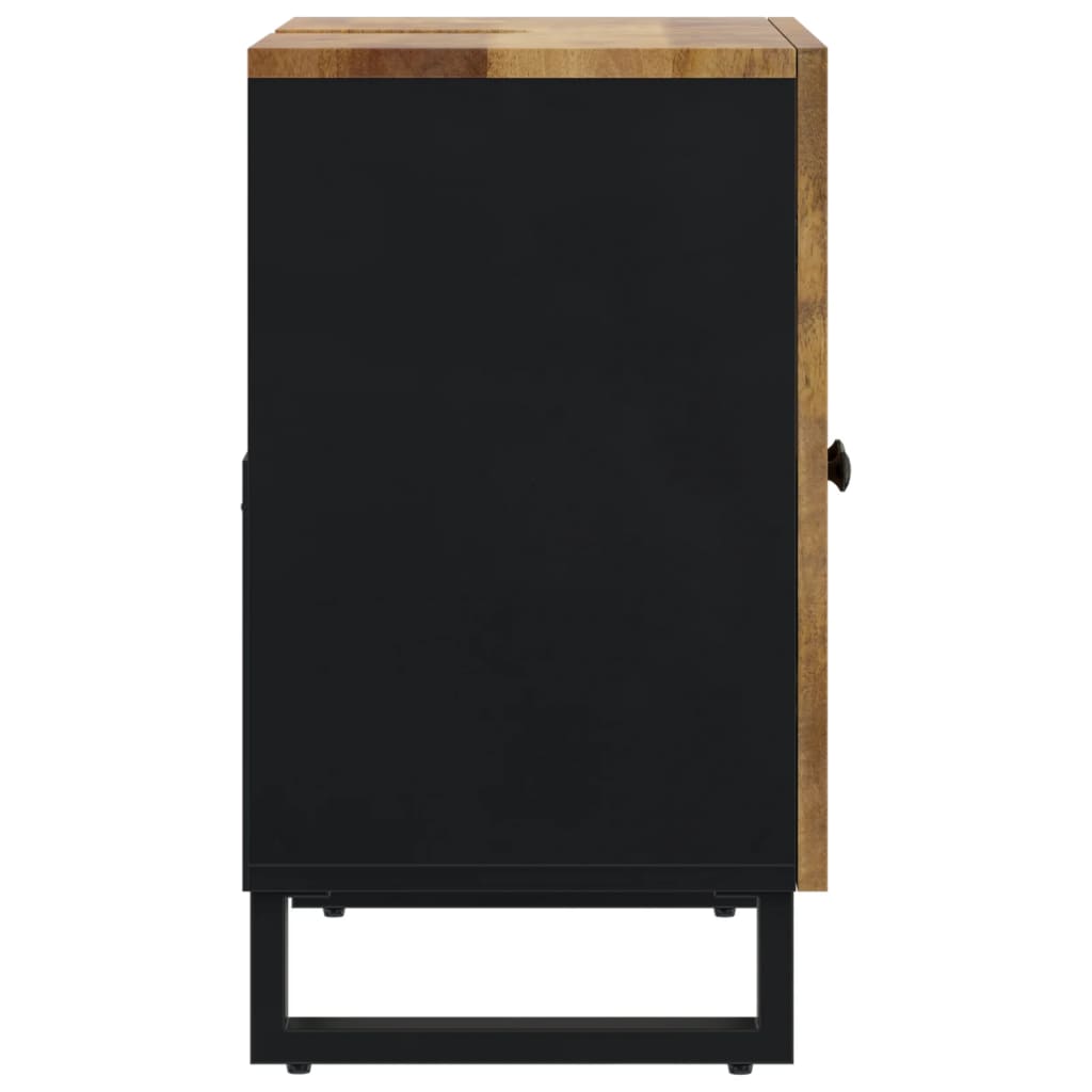 Mobile Lavabo 62x33x58cm Legno Massello Mango Legno Multistrato | homemem39