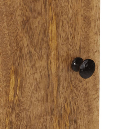 Mobile da Bagno a Parete 38x33x48 cm in Legno Massello di Mango | homemem39