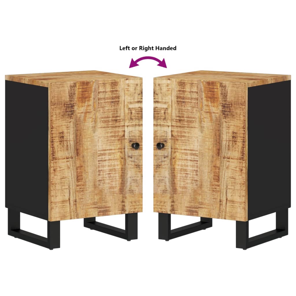 Mobile da Bagno 38x33x58 cm in Legno Massello di Mango | homemem39