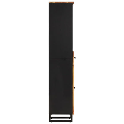 Mobile da Bagno 38x33x160 cm in Legno Massello di Acacia | homemem39