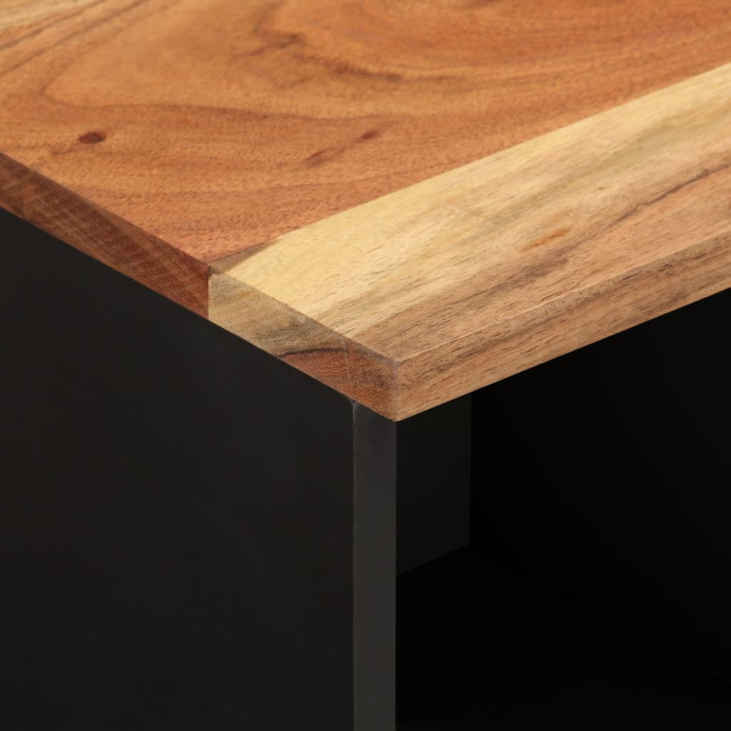 Mobile da Bagno 38x33x160 cm in Legno Massello di Acacia | homemem39